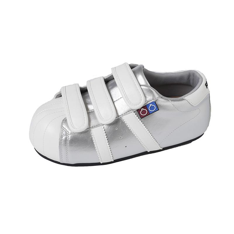 2025 new summer flat bottom height increase Forrest Gump shoes big head ugly cute sports and leisure shoes women's Velcro German training shoes