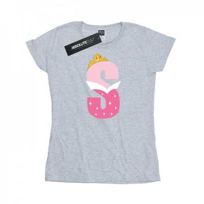 Womens/Ladies Alphabet S Is For Sleeping Beauty Cotton T-Shirt