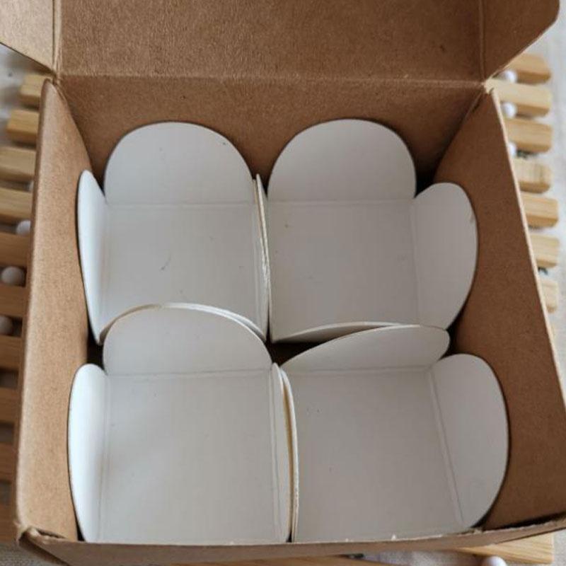 Kraft Kağıt Çikolata Ara Parçası Çikolata Şekerleme Tepsisi Kağıt Tatlı Çikolata Tabanı