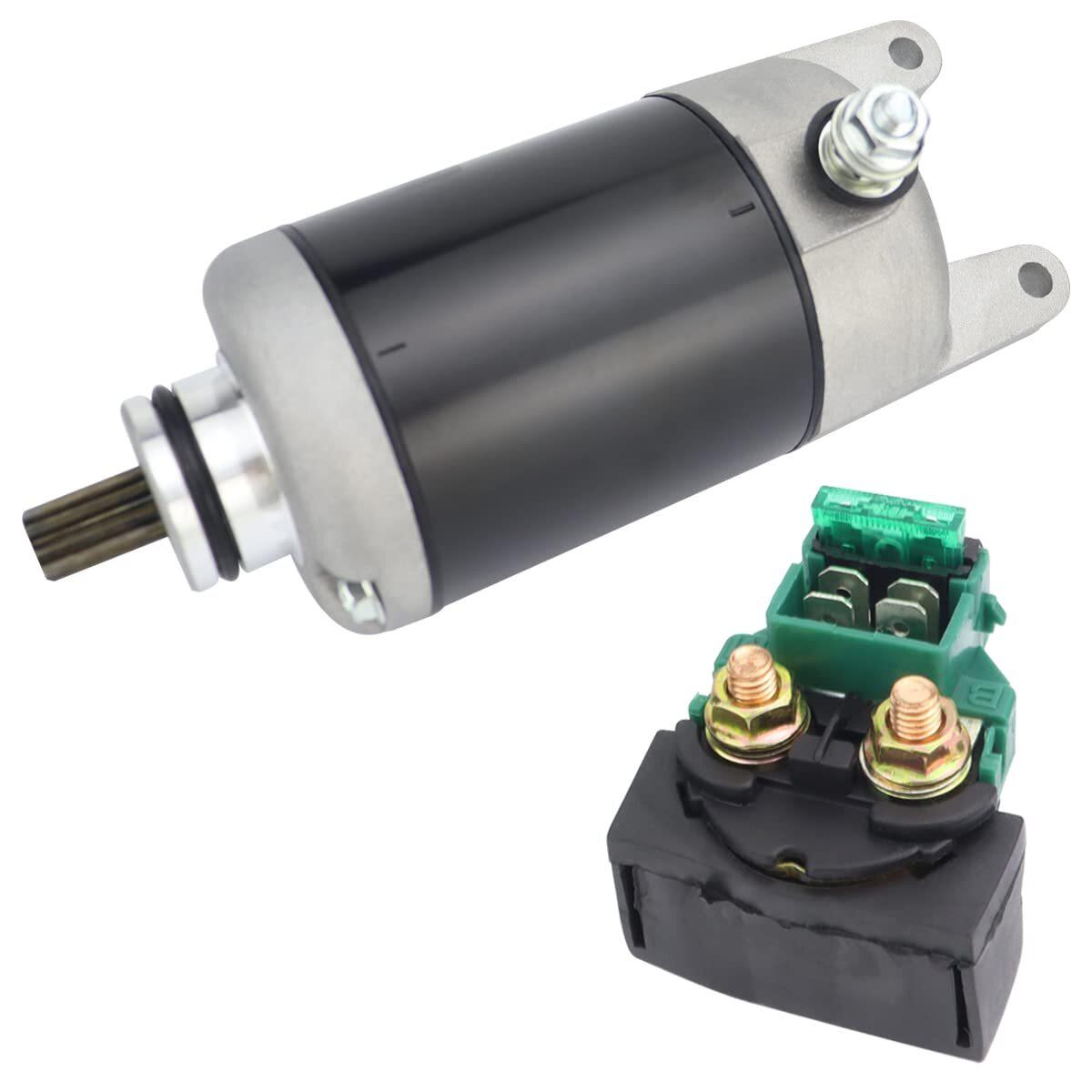 

Стартер и реле соленоида для Kawasaki Ninja 250R EX250 1988-1994 Eliminator 250 EL250 21163-1100 21163-1136, 21163-1205 starter and relay