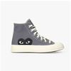 Comme Des Gar Ons 1 Play X Converse Big Heart Chuck Taylor 70 High Sneakers