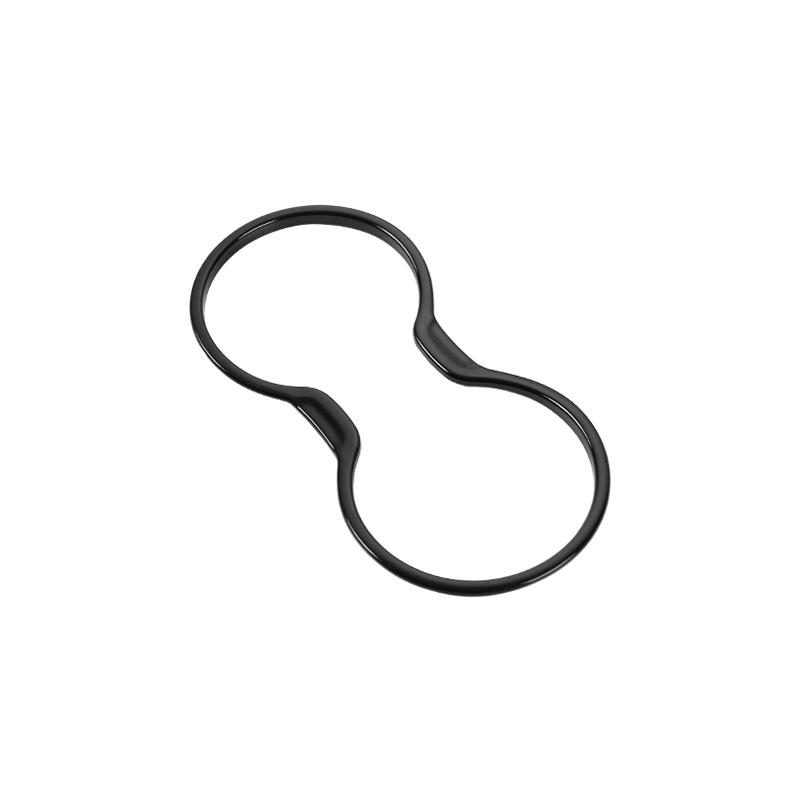 

ABS передний держатель для стакана декоративное кольцо декоративная наклейка крышка подходит для Jeep Compass 2017-2020 аксессуары для интерьера