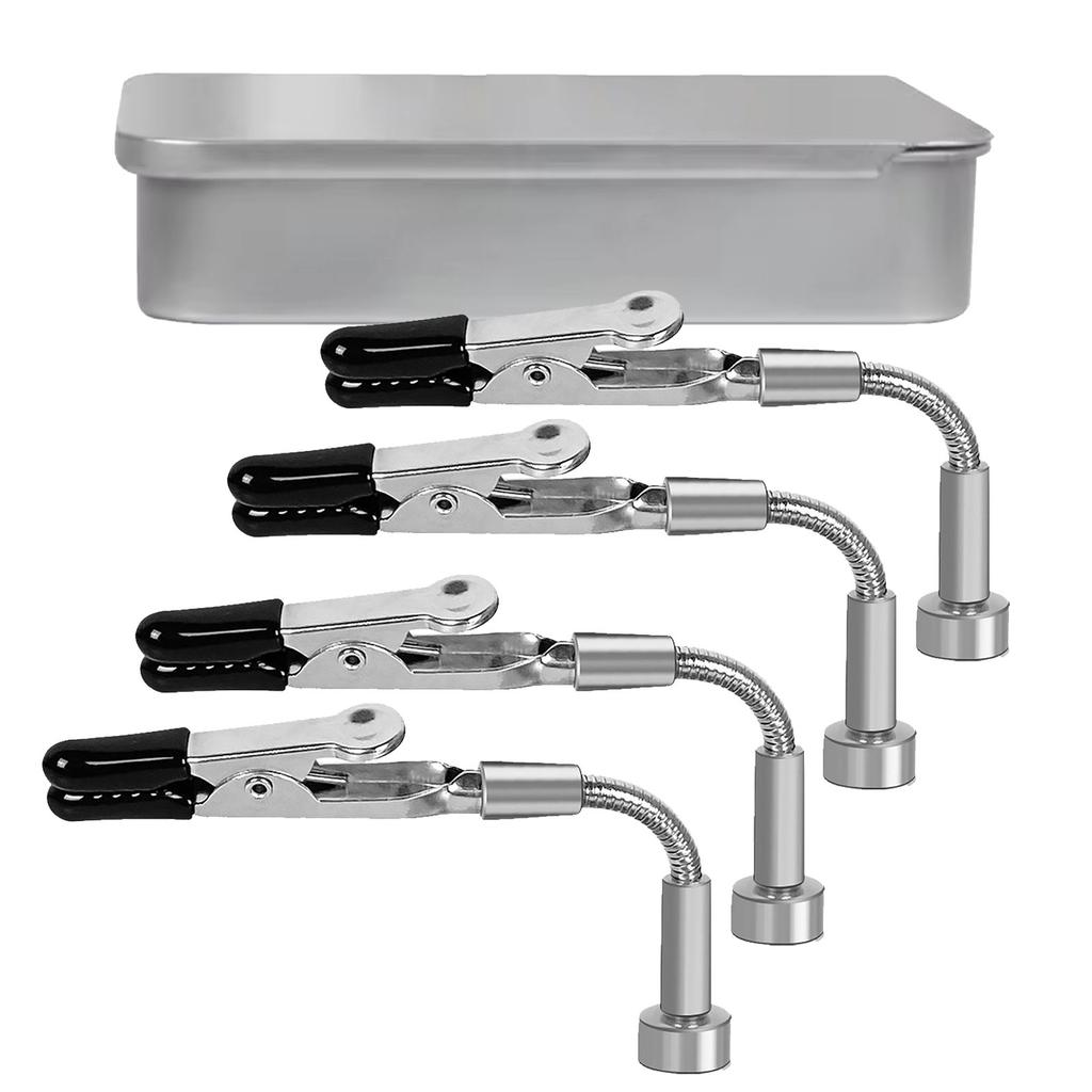 2/4Pcs Helping Hands Electronics Circuit Board Hands Wire Holder Clamps Rotatable For Electronics Work Station Jewelry