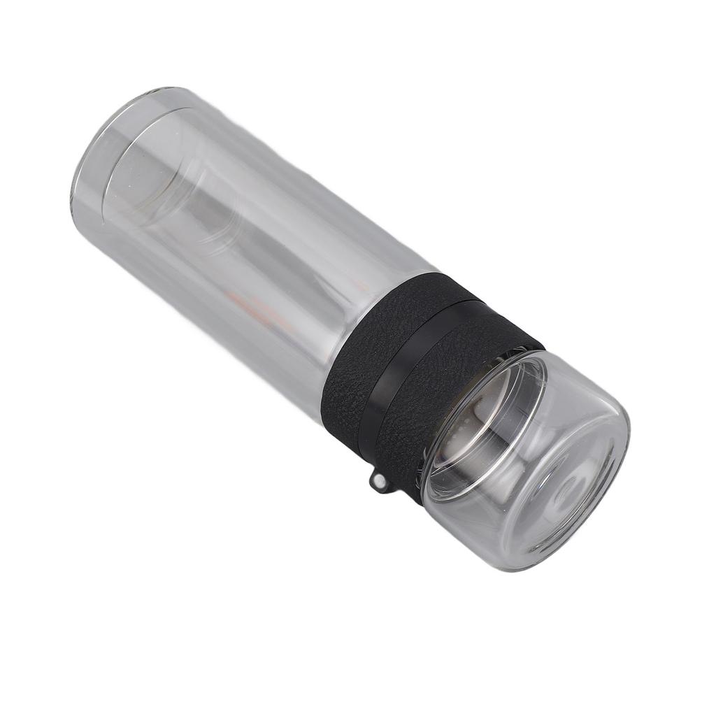 Tea Separation Bottle Double Wall Glass Tea Infuser Water Bottle Home Office Drinking Supplies