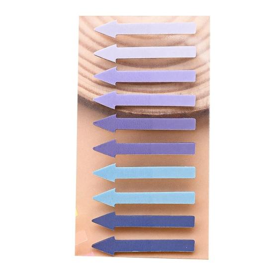 Journaling Supplies Arrow Index Tab Stickers, Translucent PET Page Markers, Document Classification Labels Colorful Sticky Flags for Organizing