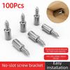 100Pcs Heavy Duty Laminate Support Screw Multifunction Self-Tapping Screws Home Improvement
