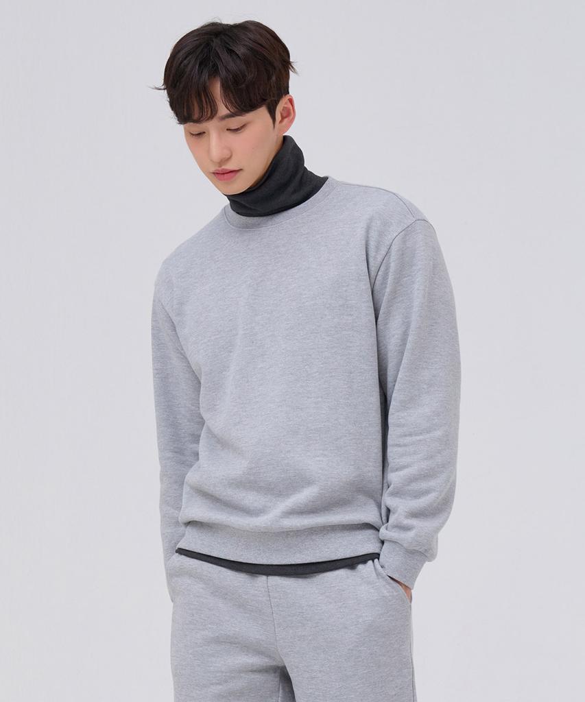 CHASECULT Unisex Essential Brushed Sweatshirt - Grey