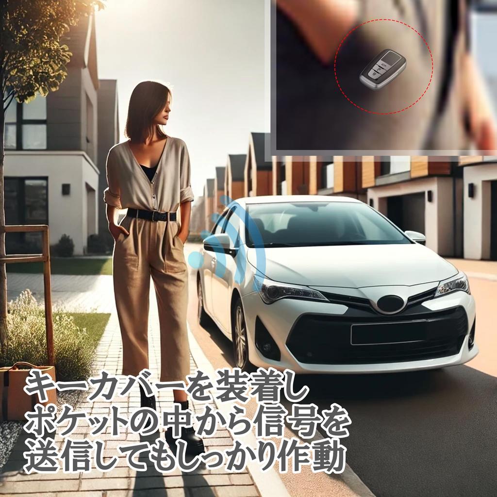 Kompatibel mit Toyota Leder TPU Smart Key Case Schlüsselhülle