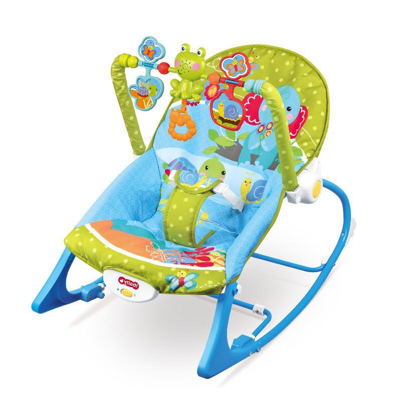 Baby Electric Rocking Chair with Music & Vibration Soothing Cradle Bed