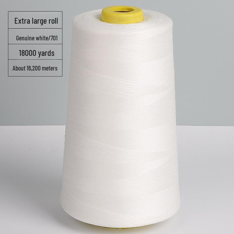 Pagoda 402 Polyester Sewing Thread - White, Machine & Hand Use