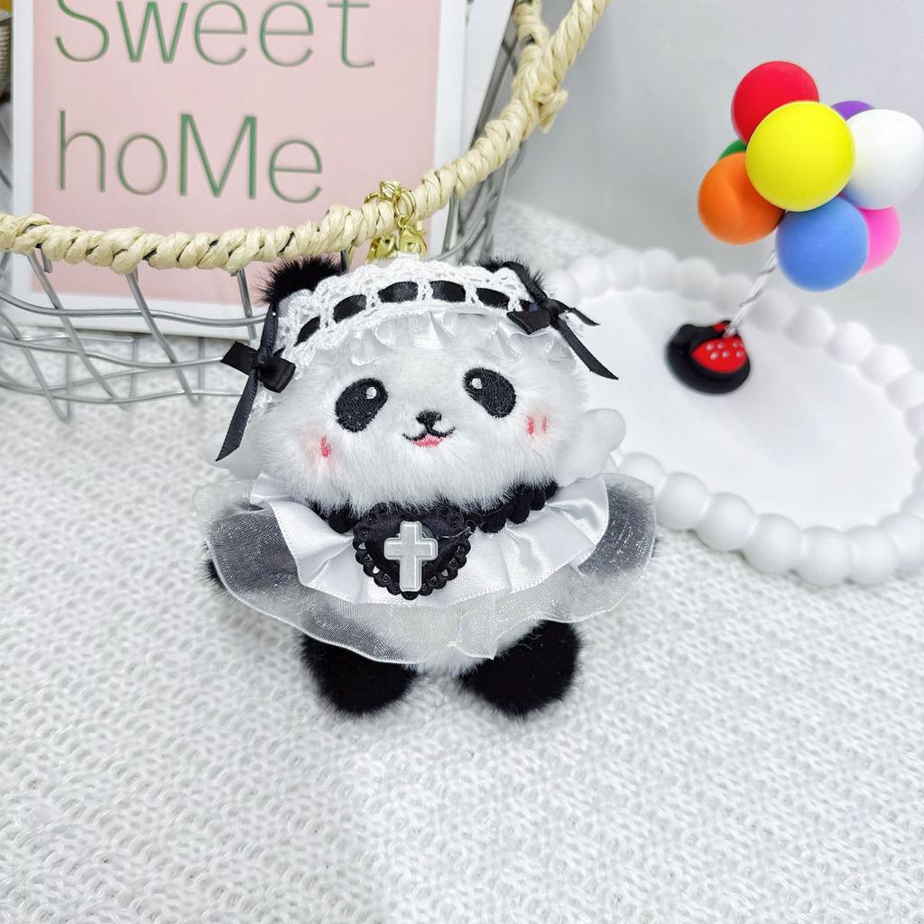 Cute Panda Pendant, Teddy Bear Doll Pendant, Panda Keychain, Chengdu Panda Gift