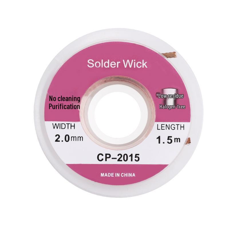 Low Residue No-Clean Desoldering Wick Tape, 1.5m, CP-2015