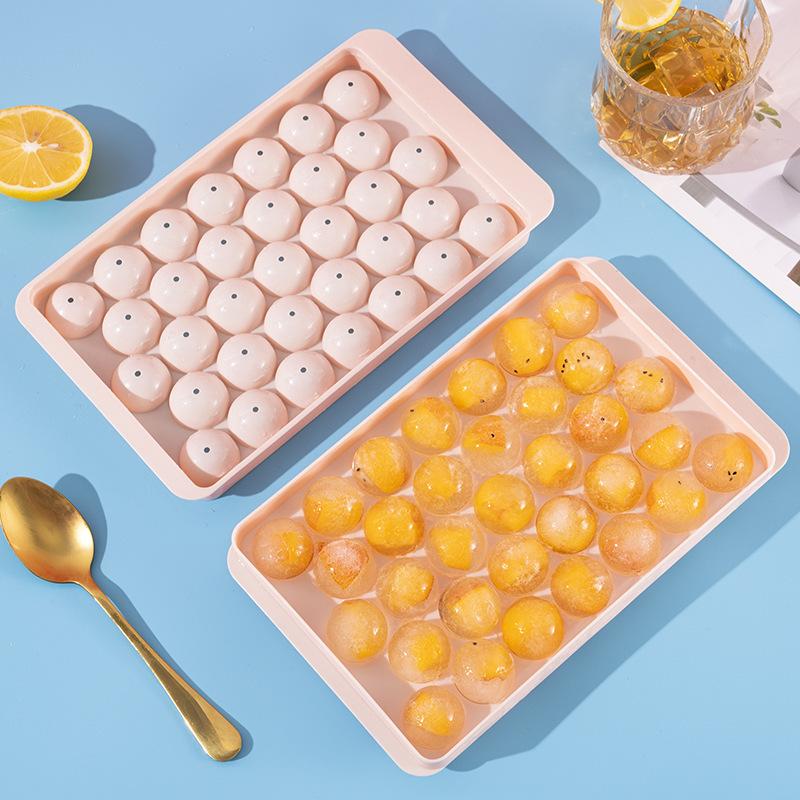 33 Ice Boll Hockey PP Mold Frozen Whisky Ball Popsicle Ice Cube Boy Tray Lollipop Δώρα κατασκευής Εργαλεία κουζίνας Αξεσουάρ