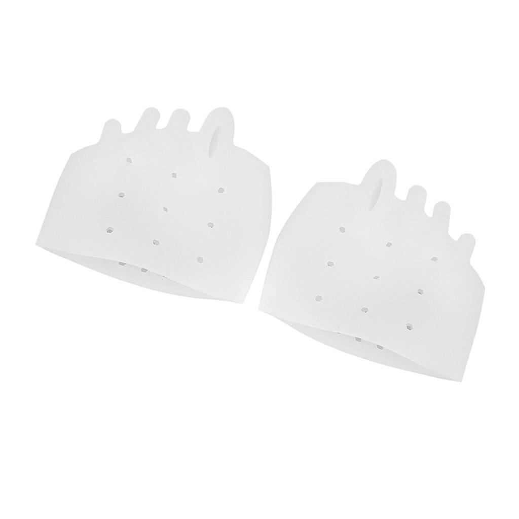 1 Pair Silicone Bunion Straightener Hallux Valgus Corrector Toe Protector Foot Care Pain Relief