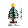 Non-Slip Base Christmas Tree Coasters Foldable Dish Mats Christmas Gift Bowl Mats  Christmas Party