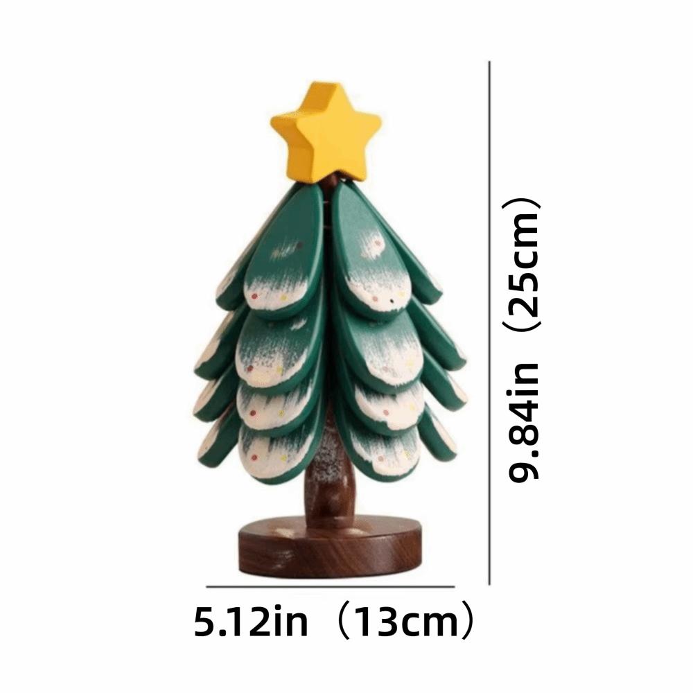 Non-Slip Base Christmas Tree Coasters Foldable Dish Mats Christmas Gift Bowl Mats  Christmas Party