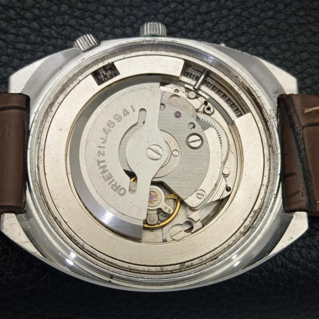 JAPAN VINTAGE ORIENT 100 YEARS AUTOMATIC MENS ORIGINAL DIAL WATCH a703117-1