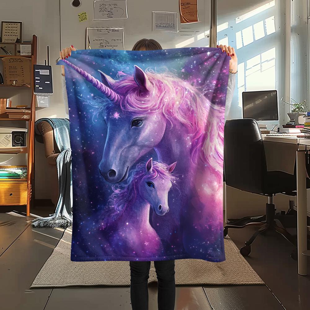 

Pink purple animals Print Flannel Blanket,High quality Comfortable for All Seasons,Home Decor,Warmth and Comfort,Perfect for Christmas Gifts 80cm x 120cm