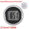 Car Clock Touch Luminous Mini Automobiles Internal Stick-On Digital Watch LED Digital Clocks Auto Ornament LED Air Vent Watch