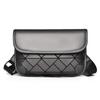 Street Fashion Crossbody Bag for Men, High-end Diamond-shaped Single-shoulder Bag, Large Capacity, Personalized and Fashionable Chest Bag