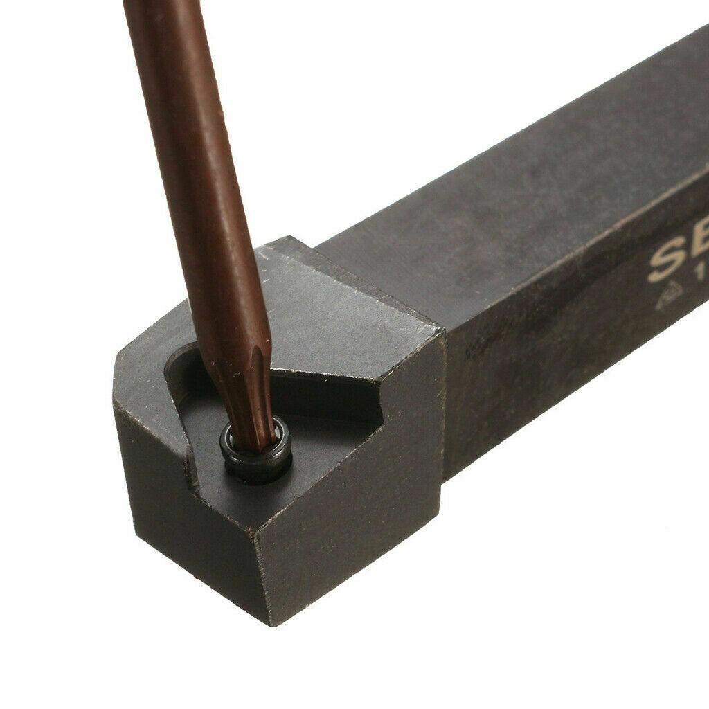 10 Stück 11ER AG60 Gewindeeinsatz + SER1010H11 10mm Drehbank CNC Schneidwerkzeughalter