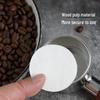 YIJUKO Rundes Kaffeefilterpapier (100 Blatt)
