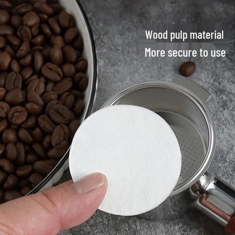 YIJUKO Rundes Kaffeefilterpapier (100 Blatt)