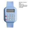 Taschenrechner Elektronische Uhr Digitaler Bildschirm Display Uhr Studenten Armbanduhr mit Abnehmbarem Armband Geschenk für Kinder Jungen Mädchen