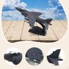 1:72 Diecast Jet Airplane Model Collectibles Attack Fighter Plane with Base for TV Cabinet