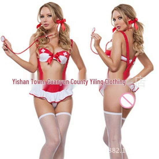 Üst Düzey Avrupa ve Amerikan Seksi İç Giyim: Şeffaf Body Gecelik Seti