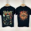 2010 Vintage Slipknot Seven 2 Sided Big Logo Unisex T-shirt S-4XL