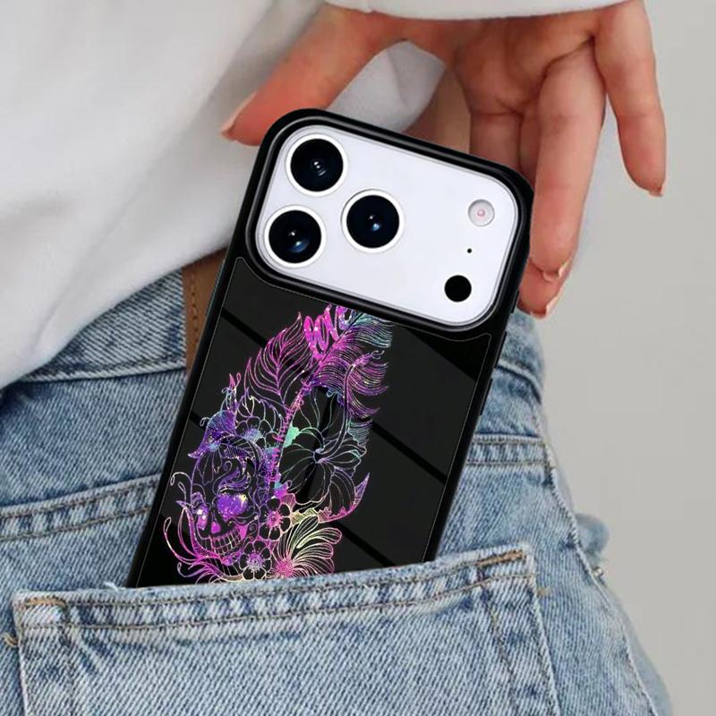 Feather Phone Case for iPhone 16e 15 14 13 12 17 Pro Max Plus Air 17pro Cover Coque