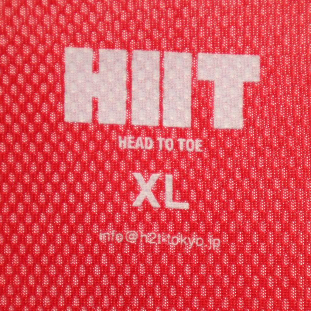 HIIT Made In Japan Short Sleeve T-shirt XL Red Men's Used