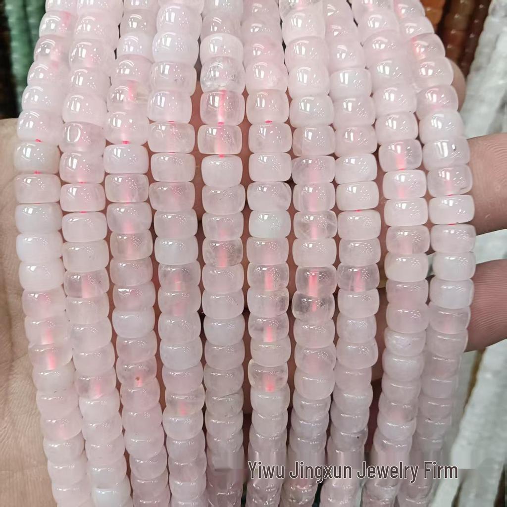 4x7mm Loose Natural Agate Abacus Beads for DIY Jewelry and Bracelets