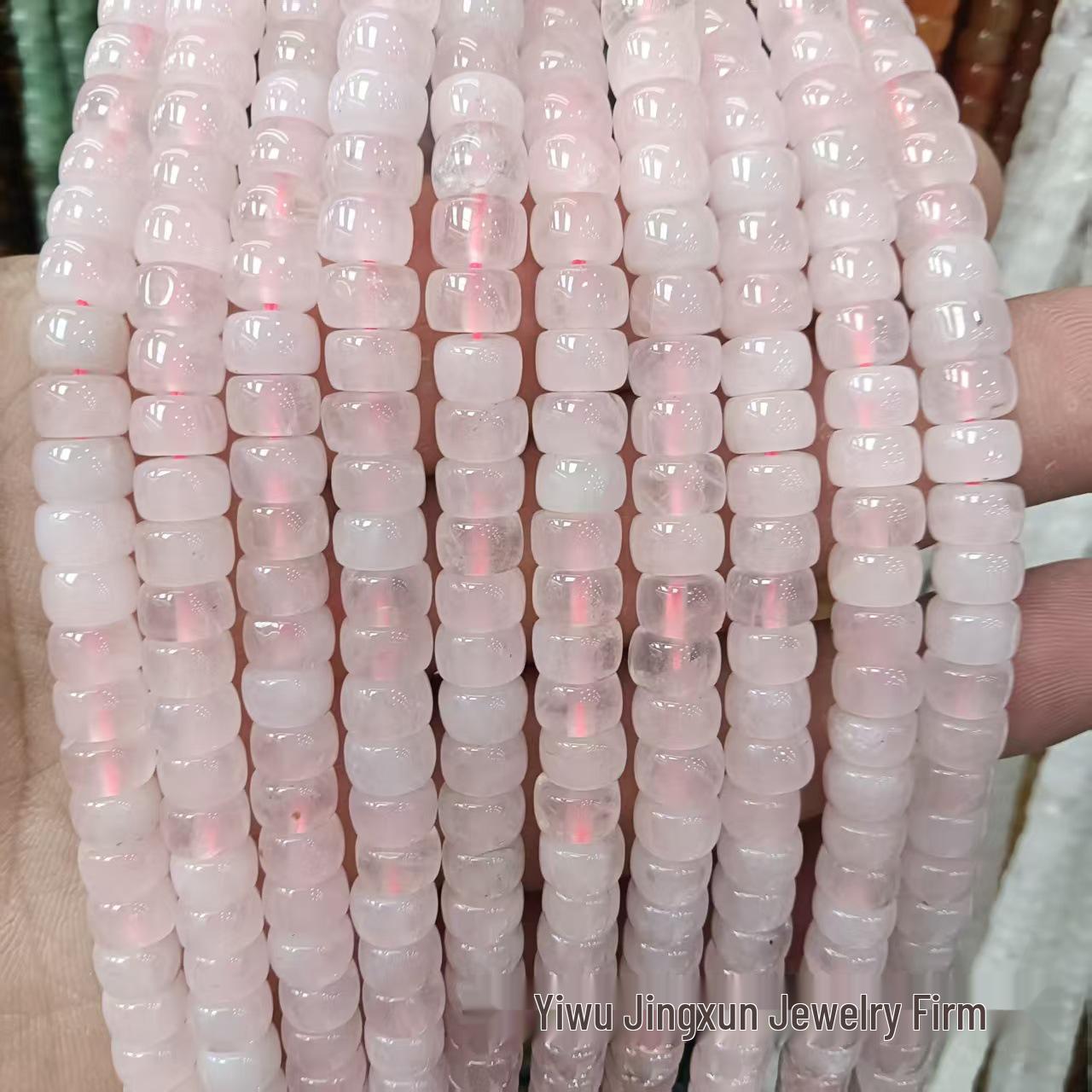 4x7mm Loose Natural Agate Abacus Beads for DIY Jewelry and Bracelets 4X7mm, about 85 beads per strand