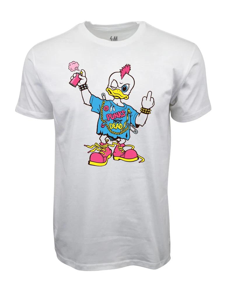 Punks Not Dead Graphic T Shirt S
