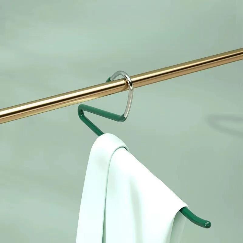 Z-Shape Non-Slip Trouser Rack Goose Type Dip Plastic Pants Rack Wardrobe Towel Scarf Storage Hangers Gym Pants Storage Rack