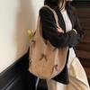 Large Capacity Tote Bag Women's Casual Versatile Bow Seaside Beach Bag