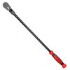 STARWORK TRUE Drive Dustproof Black Chrome Locking Flex Long MECHANIC™ 1/2" 90-Tooth Ratchet, 27-3/8"