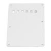 PVC Electric Guitar Back Cover Plate White/Black/Beige Tremolo Cavity Cover  For Electric Guitar