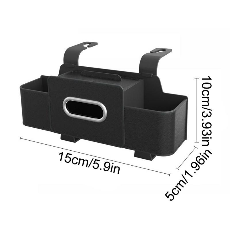 Seat Organizer For Backseat Auto Behind Seat Bottle Storage Bag Car Storage Organization With Cup Holder For Truck SUV