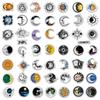 10/50Pcs Witch Moon Gothic Stickers Aesthetic Art Graffiti Stickers for DIY Luggage Laptop Skateboard Motorcycle Bicycle Stickers