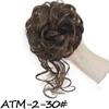 MISS WIG Estensione sintetica per capelli Chignon Chignon disordinato Fascia per capelli ricci Elastico Scrunchy Pezzi di capelli finti per forcine da donna