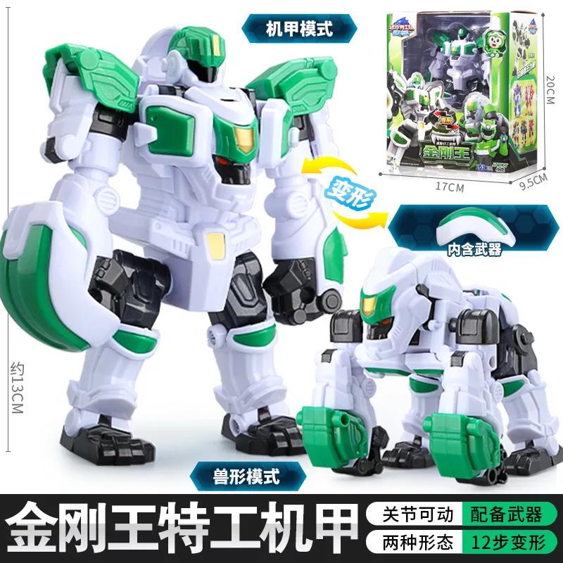 2025 Mini Force Wild Power Transformation Robot Model ornaments Gifts Toys Action Figures MiniForce X Deformation Dinosaur Toys