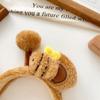 Wash Face Headband Cartoon Hair Hoop Headwear Cute Plush Hairband Cute Bee Plush Headband  Adult