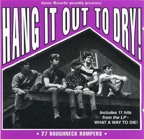 

CD VARIOUS - Hang It Out To Dry! SR1008 Satan Records 1994 Japan Rock Used