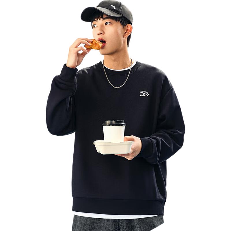 ANTA Unisex Round Neck Casual Sport Sweatshirt