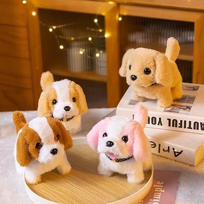 Electric Plush Toy Dog & Rabbit - Interactive Robot Pet for Kids