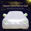 Oxford Stof All-Weather Autohoes: Bescherming tegen zon, regen en hitte, Speciale verdikte universele pasvorm.