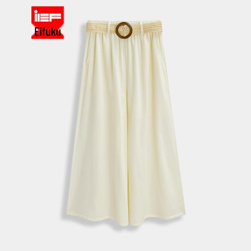 IEF Loose Fit Wide-Leg Resort Pants M